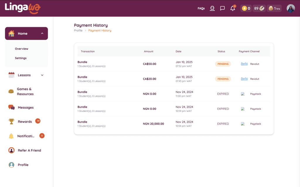 How to add or remove card